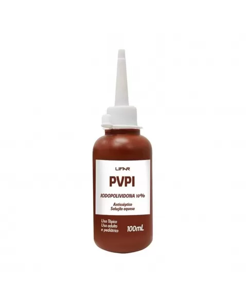 SOLUÇÃO PVPI 100ML 10% FULGERM LIFAR