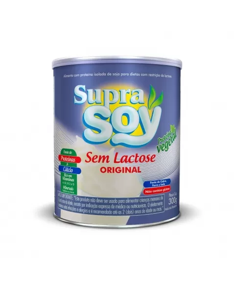 SUPRA SOY SEM LACTOSE ORIGINAL 300G JOSAPAR