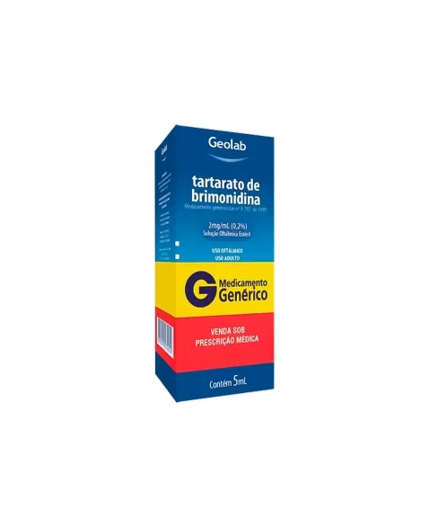 TARTARATO DE BRIMONIDINA 0,20% 5ML GEOLAB