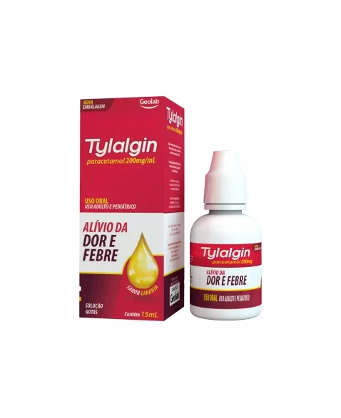 TYLALGIN 200MG 15ML GEOLAB