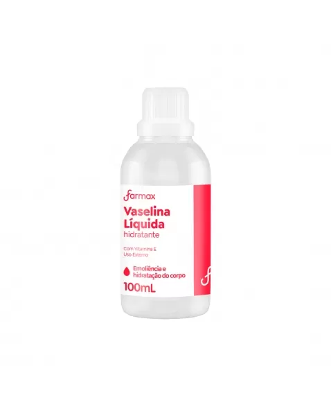 VASELINA LÍQUIDA VASEMAX 100ML FARMAX