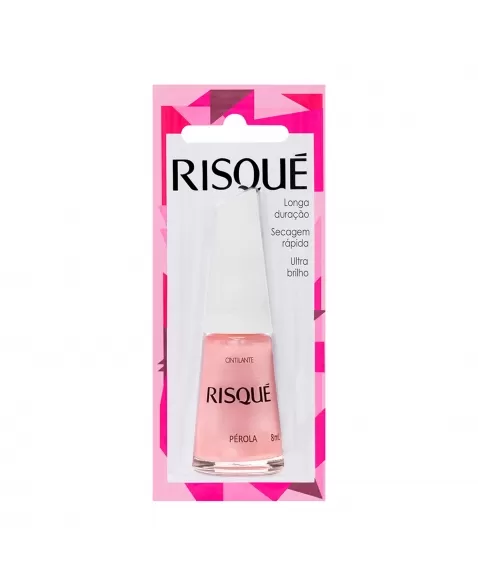 ESMALTE RISQUÉ CINTILANTE PÉROLA BLISTER COTY