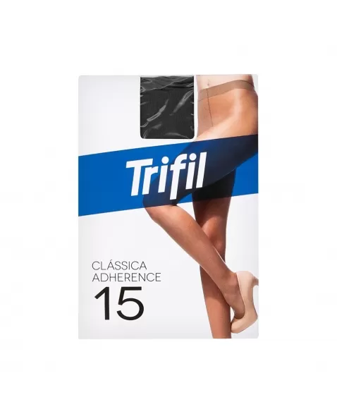 MEIA CALÇA ADHERENCE 6394 FIO15 PRETA EG TRIFIL