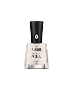 ESMALTE RISQUÉ DIAMOND GEL CHÁ BRANCO 9,5ML COTY