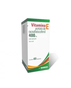 VITAMINA E 400MG 60CAPS SANDOZ