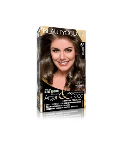 BEAUTYCOLOR KIT 6.1 LOURO ESCURO ACINZENTADO