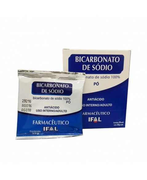 BICARBONATO DE SÓDIO PÓ 30G IFAL