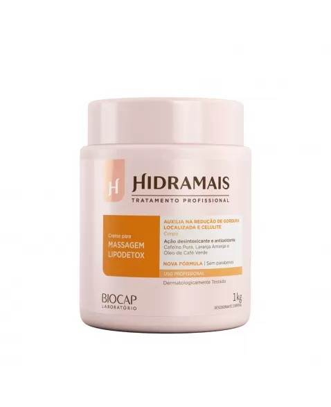 CREME MASSAGEM LIPODETOX 1KG HIDRAMAIS