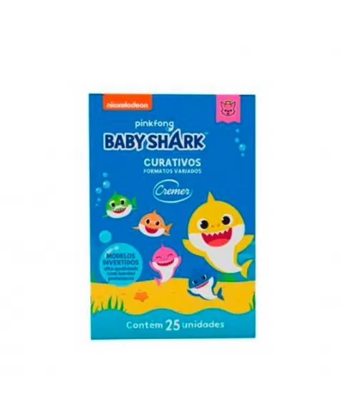 CURATIVO BABY SHARK C/25 CREMER