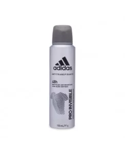 DESODORANTE AEROSSOL MASCULINO ADIDAS INVISIBLE 150ML COTY