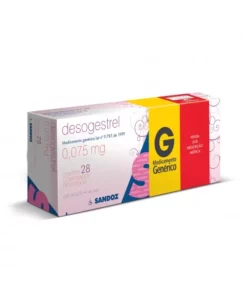 DESOGESTREL 0,075MG 56COM SANDOZ