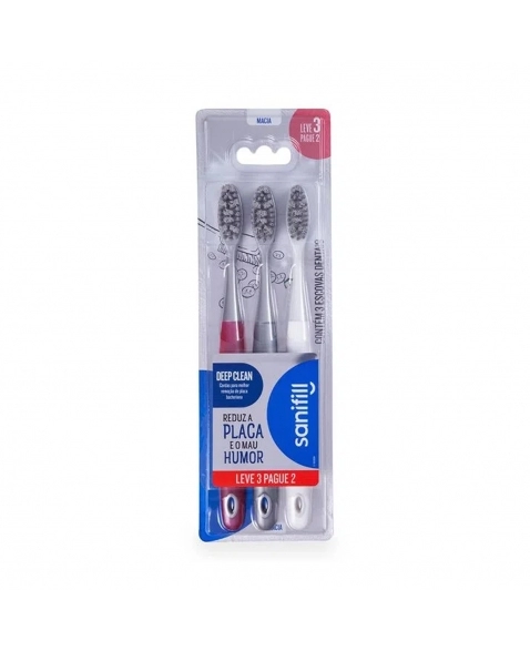 ESCOVA DENTAL DEEP CLEAN MACIA LEVE 3 PAGUE 2 SANIFILL COTY