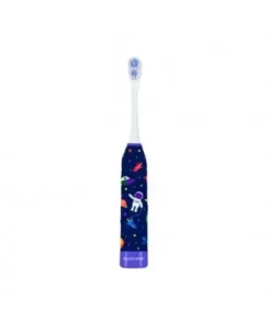 ESCOVA DENTAL ELÉTRICA INFANTIL ASTRONAUTA + 1 REFIL MULTI