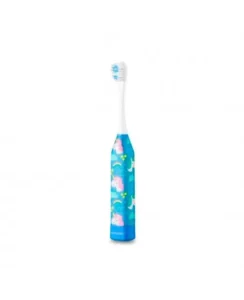 ESCOVA DENTAL ELÉTRICA INFANTIL UNICÓRNIO + 1 REFIL MULTI