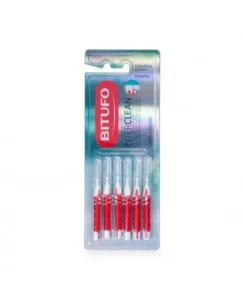 ESCOVA INTERDENTAL INTERCLEAN EXTRAFINA CILÍNDRICA 3MM C/6 BITUFO COTY