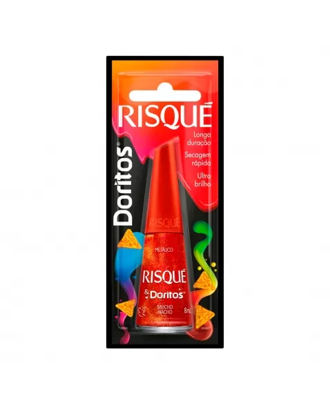 ESMALTE RISQUÉ DORITOS METÁLICO MUCHO NACHO BLISTER COTY