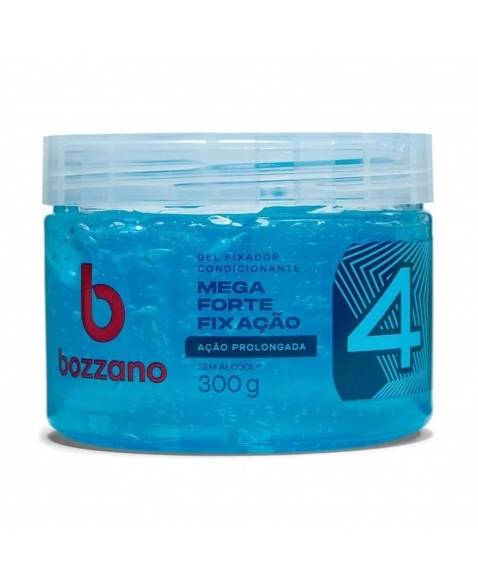 GEL FIXADOR CONDICIONANTE FIXAÇÃO MEGA FORTE 300G BOZZANO COTY