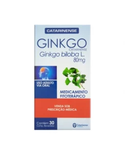 GINKGO BILOBA 80MG 30COM CATARINENSE