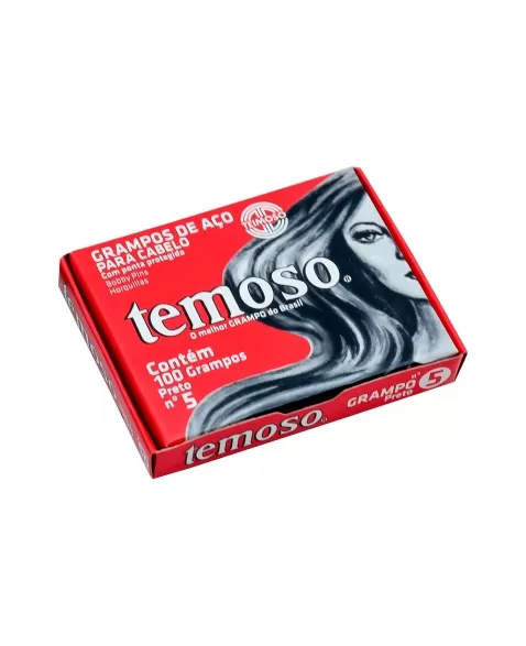 GRAMPO TEIMOSO PRETO N°5 C/100 TEIMOSO