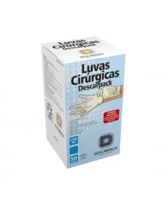 LUVA CIRÚRGICA ESTÉRIL N°6,5 DESCARPACK