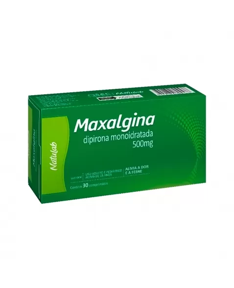 MAXALGINA 500MG 3BLX10COM NATULAB