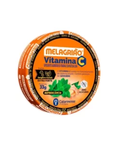 MELAGRIÃO VITAMINA C EXTRA FORTE LATA C/20 PASTILHA CATARINENSE