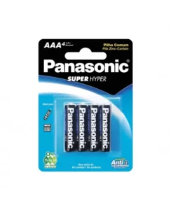 PILHA AAA COMUM ULTRA HIPER C/4 PANASONIC