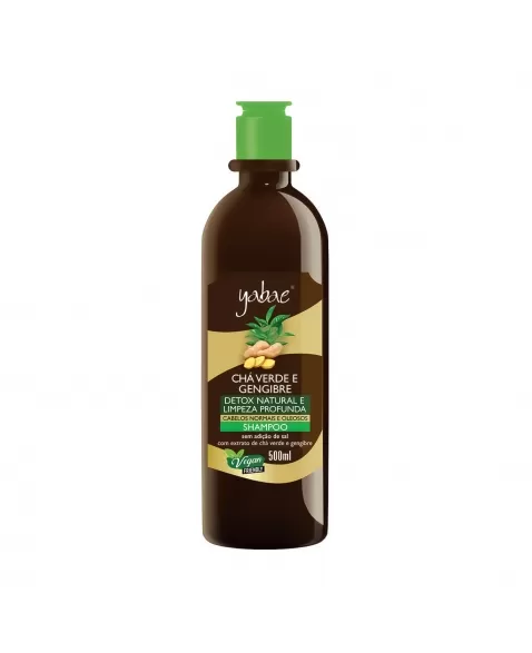 SHAMPOO YABAE CHÁ VERDE E GENGIBRE 500ML NATUPHITUS