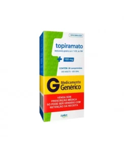 TOPIRAMATO 100MG 60COM C1* ZYDUS