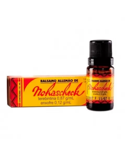 BÁLSAMO ALEMÃO NOHASCHECK 10ML SAÚDE