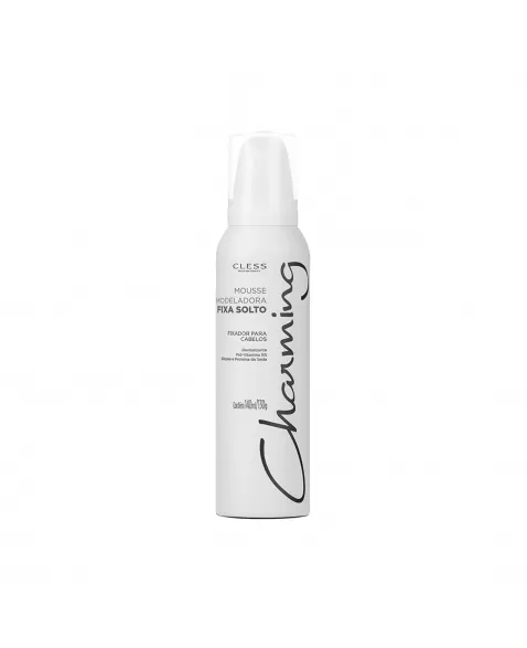 CHARMING MOUSSE MODELADORA FIXA SOLTA 140ML CLESS