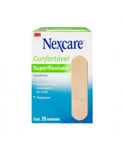 CURATIVO SUPERFLEXÍVEL BEGE C/20 NEXCARE 3M