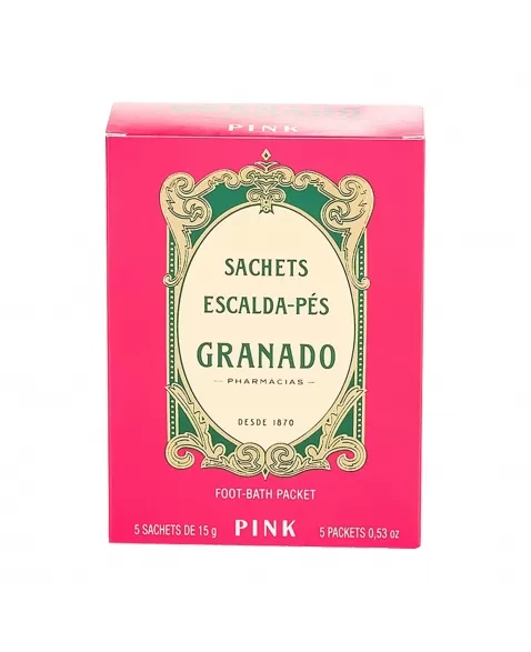 ESCALDA PÉS PINK 5 SACHÊS 15G GRANADO