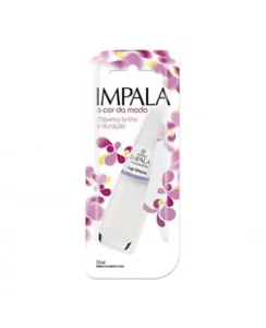 ESMALTE IMPALA A COR DA SUA MODA TRANSPARENTE TOP BLANC MUNDIAL