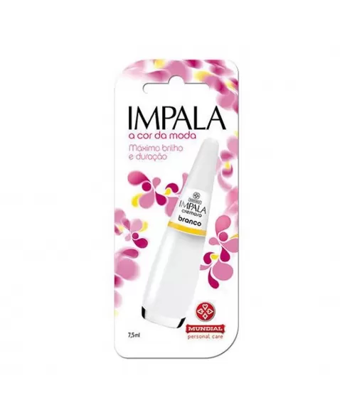 ESMALTE IMPALA CREMOSO BRANCO MUNDIAL