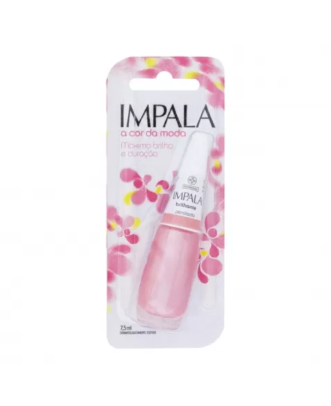 ESMALTE IMPALA PEROLADO A COR DA SUA MODA BRILHANTE MUNDIAL