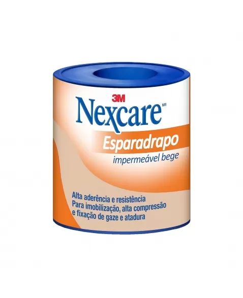 ESPARADRAPO IMPERMEÁVEL BEGE 5.0CMX3M NEXCARE 3M