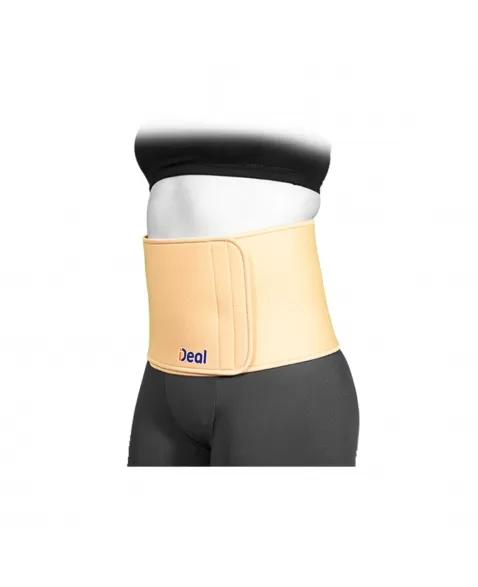 FAIXA ABDOMINAL TORÁCICA 20CM BEGE GG CI-005 IDEAL