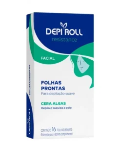 FOLHAS PRONTAS FACIAL RESISTANCE ALGAS 8 PARES DEPIROLL