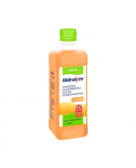 HIDRALYTE LARANJA 500ML NATULAB