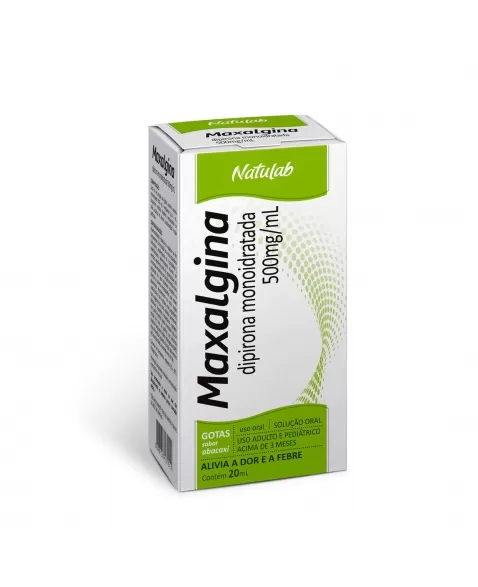 MAXALGINA 500MG 20ML NATULAB