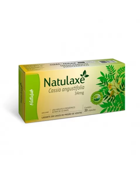 NATULAXE 34MG 20CAPS NATULAB