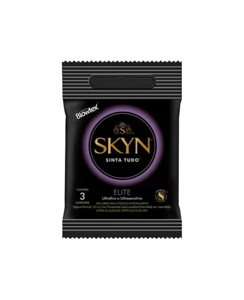 PRESERVATIVO LUBRIFICADO SKYN ELITE C/3 BLOWTEX