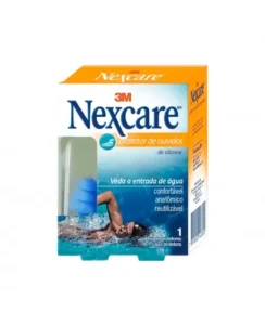 PROTETOR DE OUVIDO SILICONE C/1 PAR NEXCARE 3M