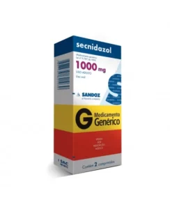 SECNIDAZOL 1000MG 2COM SANDOZ