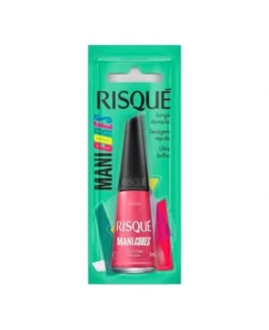 ESMALTE RISQUÉ CREMOSO MANI CORES FAÇO O PINX EM CASA BLISTER COTY