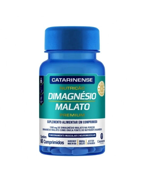 DIMAGNÉSIO MALATO PREMIUM 60COM CATARINENSE