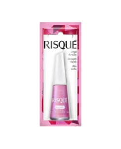 ESMALTE RISQUÉ CINTILANTE CHICLETE ME ESQUECE BLISTER COTY