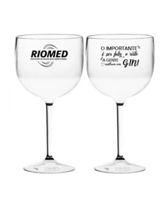 TAÇA DE GIN PREMIER EM ACRILICO INCOLOR