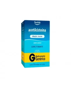 ACETILCISTEINA 600MG SACHÊ 16X5G GEOLAB